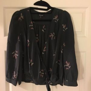 Madewell silk top